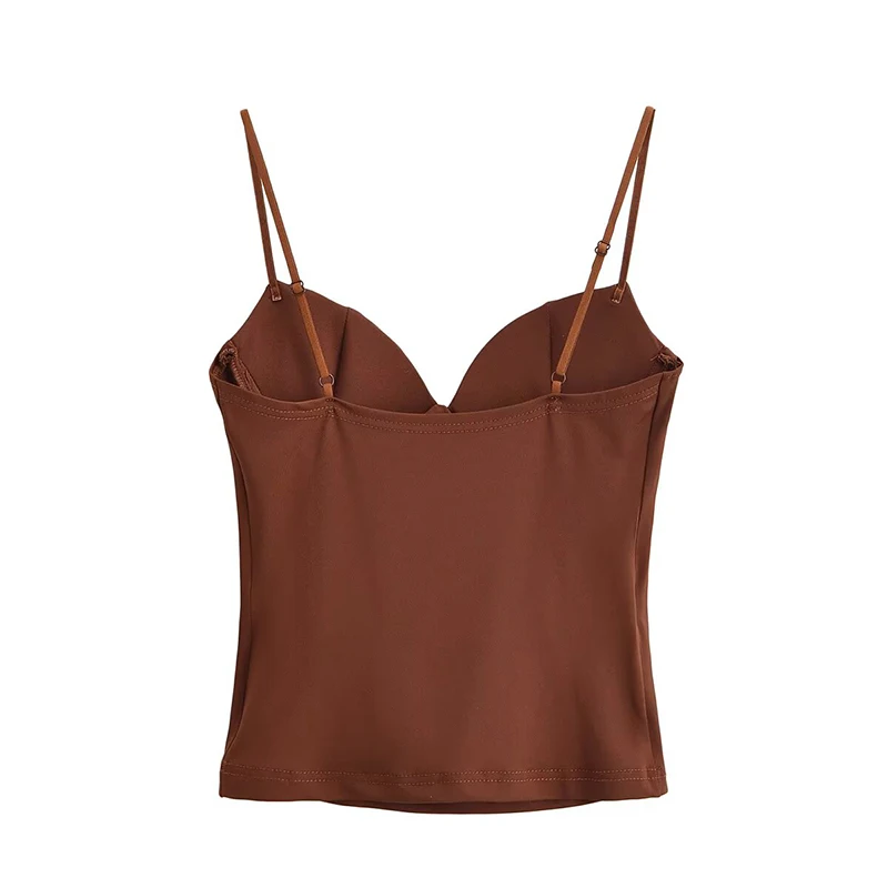 Slip Top Women Summer Sexy Corset Tanks & Camis Fashion Sleeveless Backless Bra Top Chic Elegant Bustier Camisole