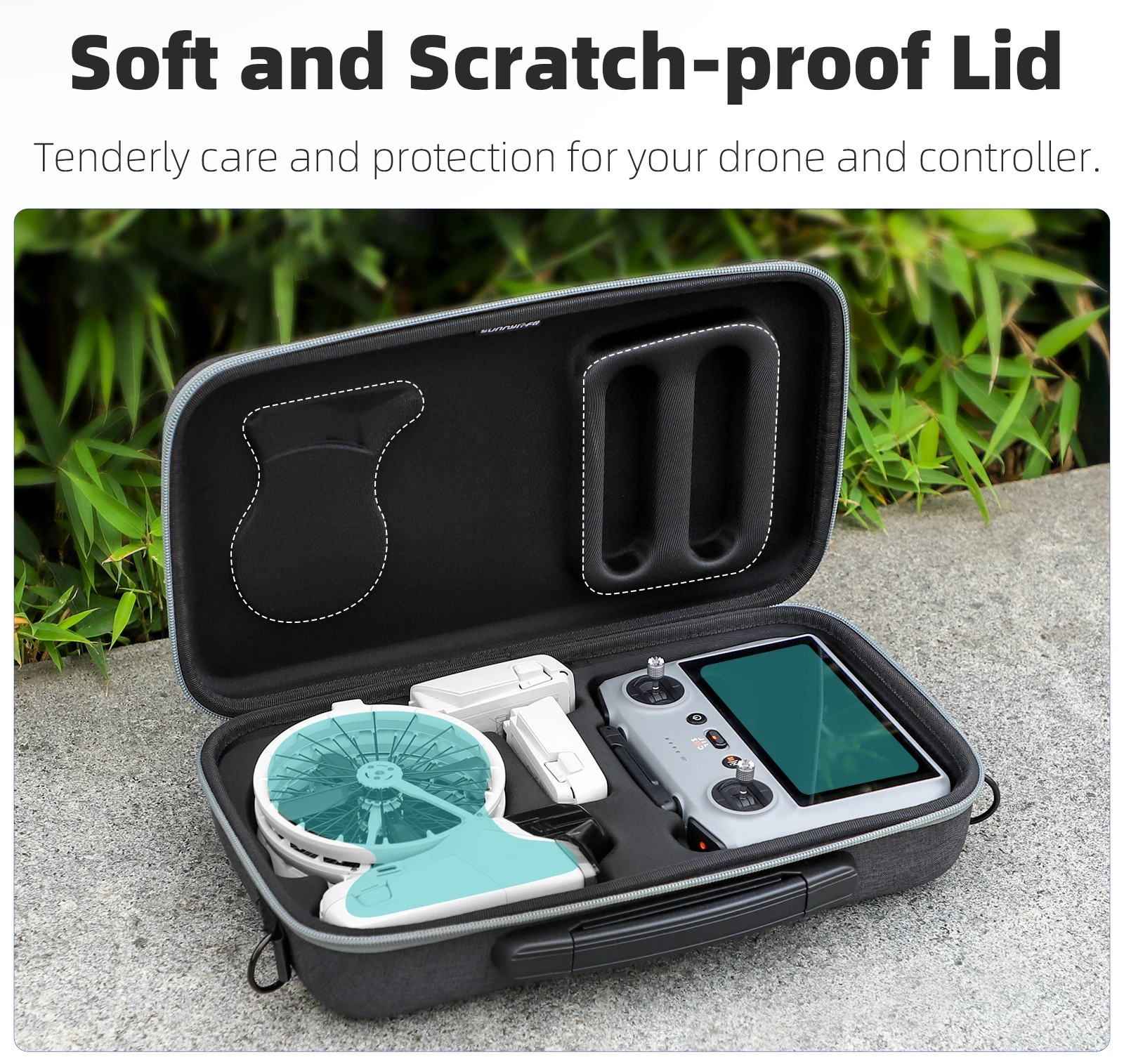Carrying Case For DJI Flip Hard-shell Handbag Storage Bag For DJI RC 2/RC N3 Remote Control Bag Flip Drone Accessories