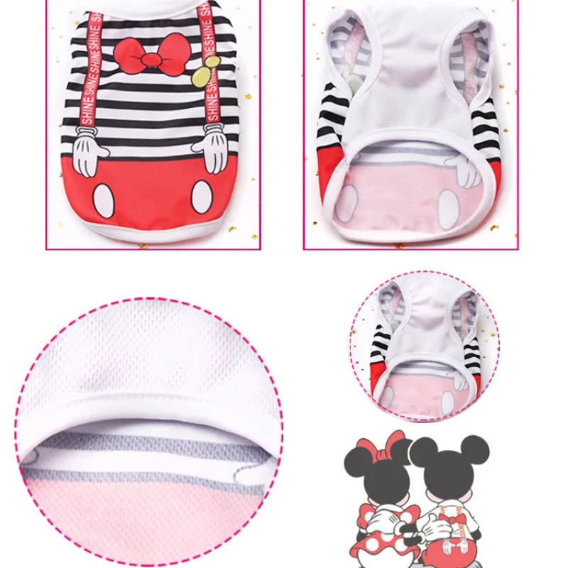 Dog Clothes Puppy Dogs Soft Vests Cartoon Summer Shirt for Small Pets