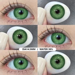 EYESHARE Korean Style Green Fashion Colored Contact Lenses (HOLLAND - GREEN)