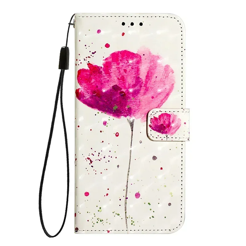 Elegant Painted Flip Leather Phone Case,  Series