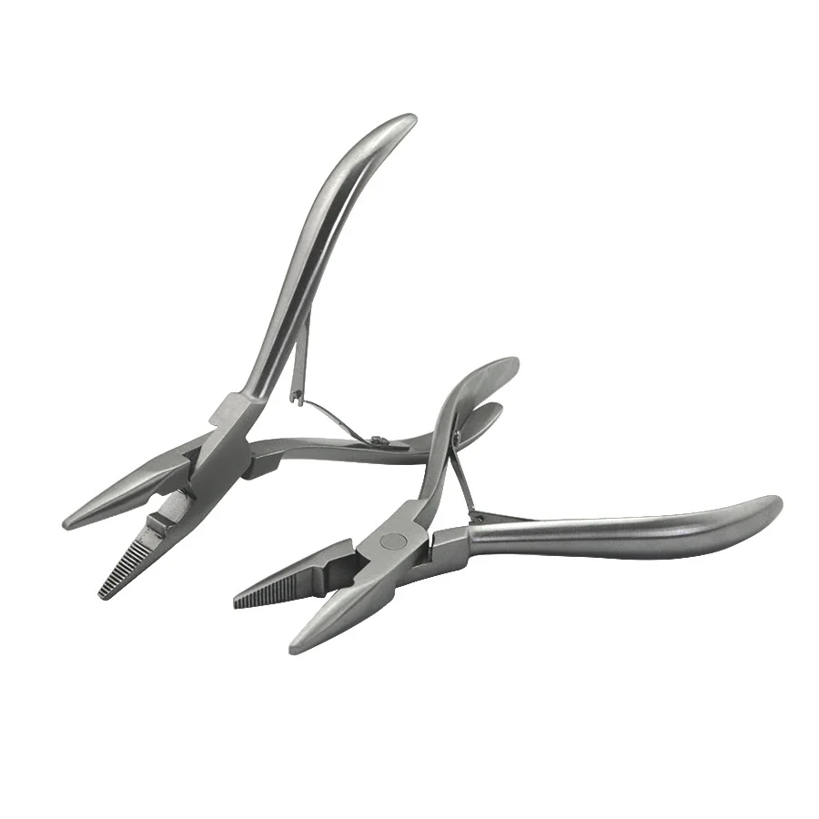 For hair extensions metal hair extension pliers pliers extension tools needle nose pli pliersers hair extension pliers