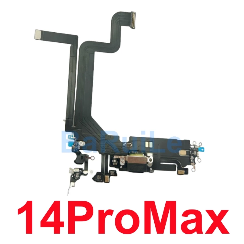 USB Charging Port Flex Cable with Microphone and Audio Jack