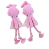 Pet Plush Toy for Small Large Dogs Cats Molar Training Squeaky Toys Octopus Shape Interactive Cotton Rope Toy Dog Accessories 6