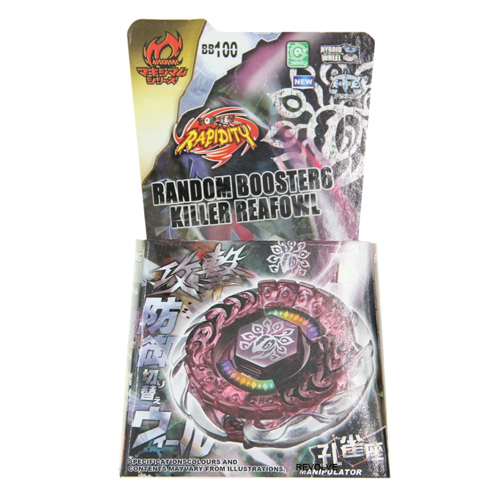 B-X Toupie Burst Beyblade Spinning Top Bb100 Garantito Killer Beafowl Evil Befall Rare Real Con Launcher