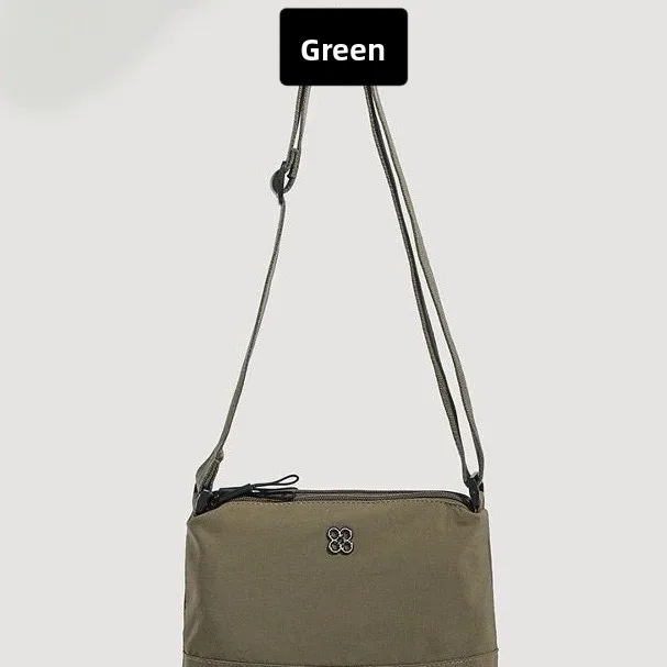 Thickened Waterproof Four Layer Zipper Pocket Stylish Shoulder Bag Casual Simple Single Messenger Bag Versatile Women Cross Bags