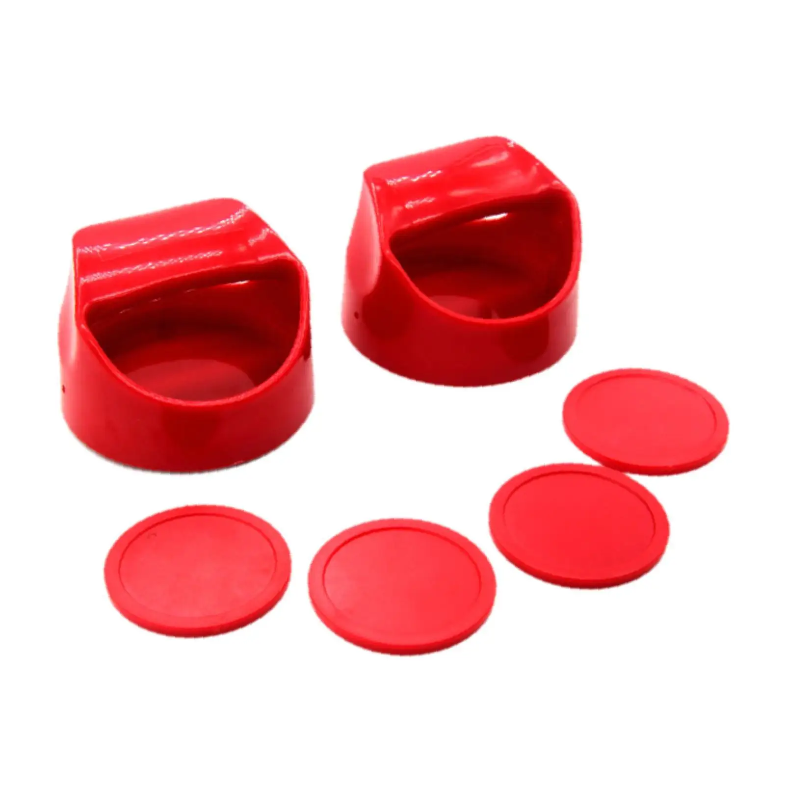 Air Hockey Pushers and Pucks Goal Handles Pushers for Game Birthday Adults
