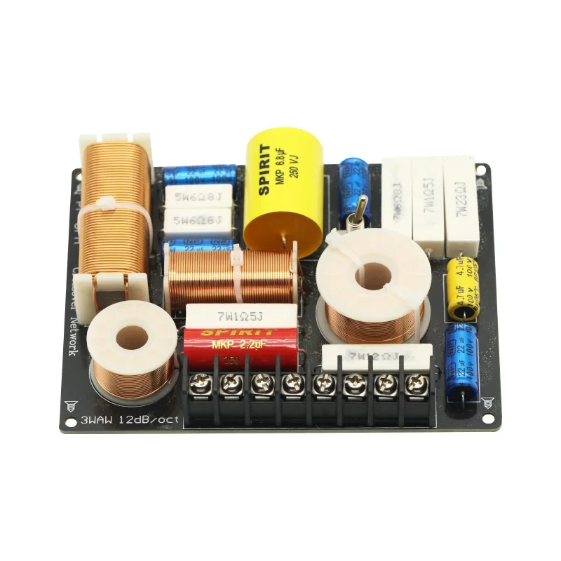 

DIY Speakers Frequency Divider 3 Way Crossover Audio 280W Bass Midrange Treble Professional For arduino Module