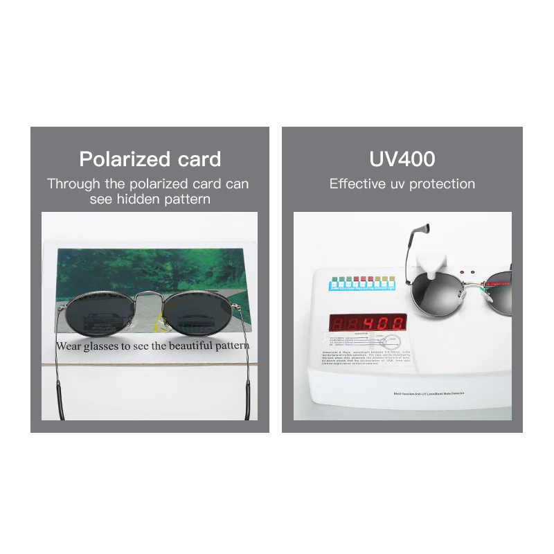 Classic Round Polarized Sunglasses Man Brand Designer Retro Sun Glasses Male Shades Vintage Small Frame Driving Oculos_voghion.com