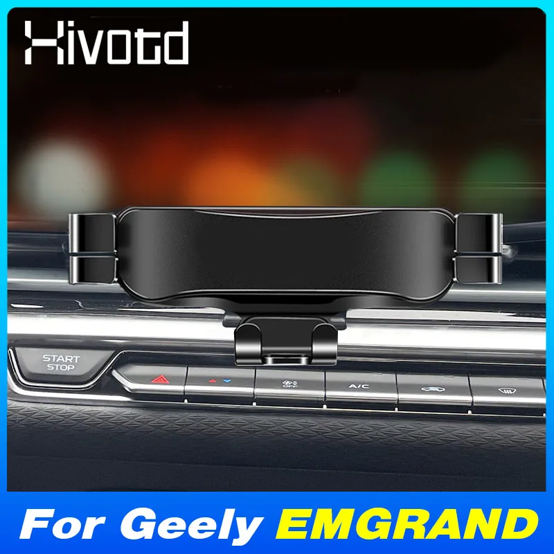 

Car Phoner Holder Cover Air Outlet Support Smartphone Decoration Products For Geely EMGRAND 2022-2024 Interior Accessories