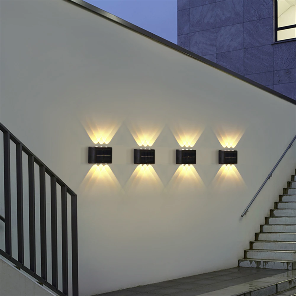 Description Picture 3 of itemSolar LED Outdoor Light Solar Lighting Sensor Lamp Streetlights Exterior Garden Decoration Garland Waterproof Solar Wall Light