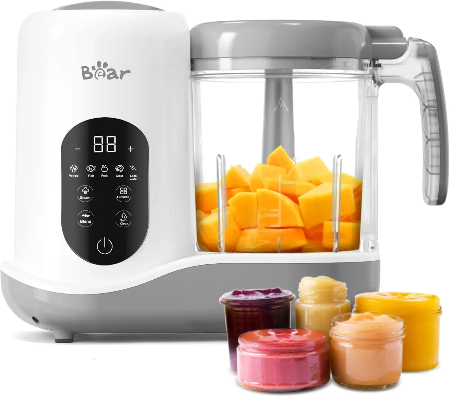 2024 All-in-One Baby Food Maker Steamer Blender