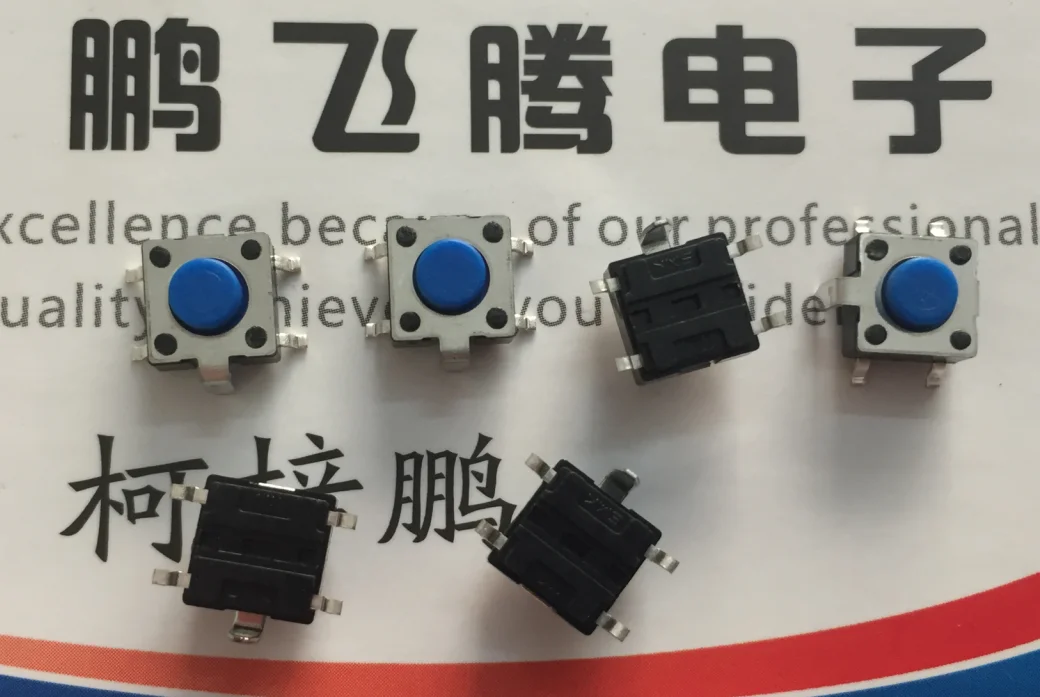

10 шт./партия, импортный сенсорный переключатель 6*6*5 SMD
