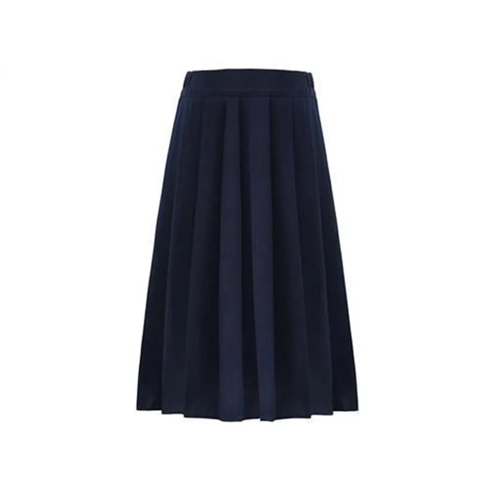 2023 Fashion New Pleated Skirts Women S-5XL Vintage Young basic Leisure Korean All-match Autumn High Waist Female Faldas College 3