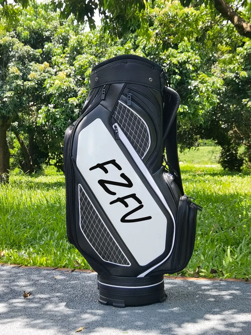 

New Detachable Men's Professional Golf Club Bag With Thick Nylon Fabric Double-sided Pressure Film Golf Bag