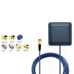 High Precision Multi - Satellite GNSS External Antenna with Waterproof Design & Extended Cable (BNC - J)