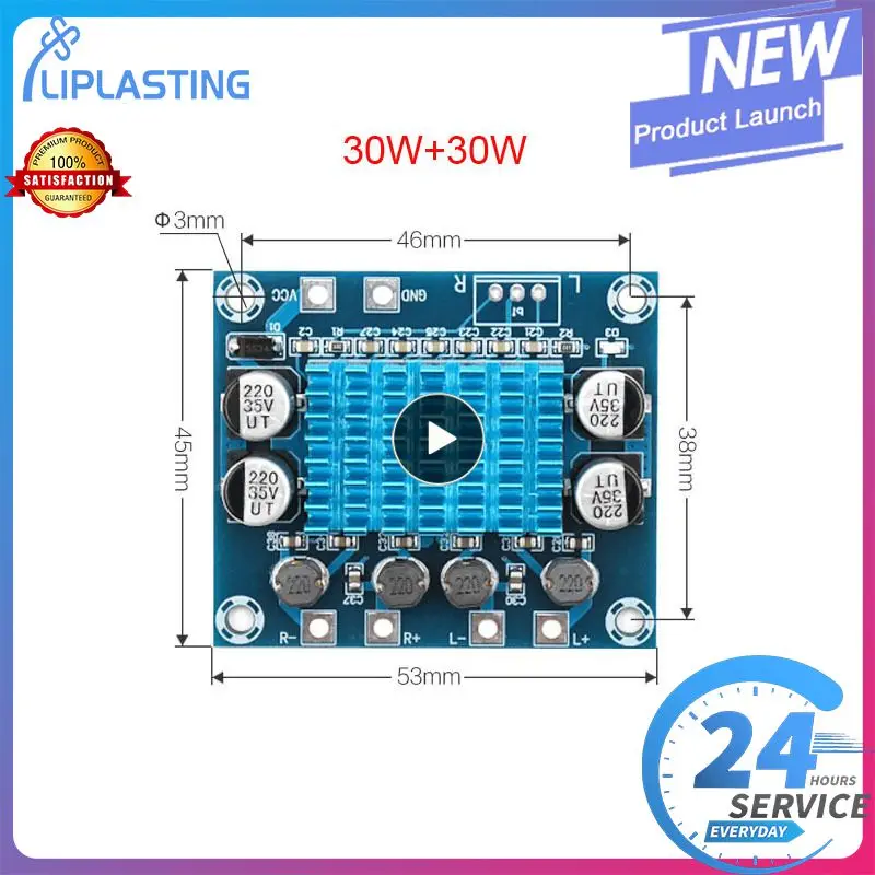 

XH-A232 30W + 30W 2,0 Channel Digital Stereo Audio плата усилителя мощности DC 8-26V 3A