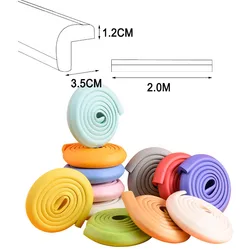 Protecteur de coins de meubles pour enfants, 2m, sécurité d'angle de table, bande 