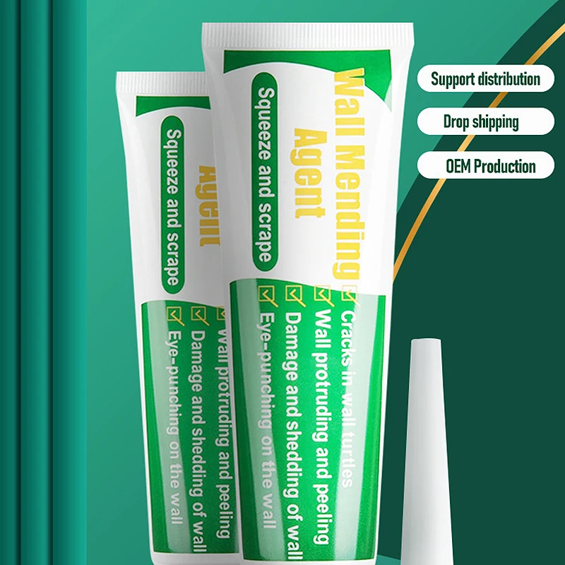 100gWhiteWallRepairPasteKitHouseholdWallRepairCreamTileGrout