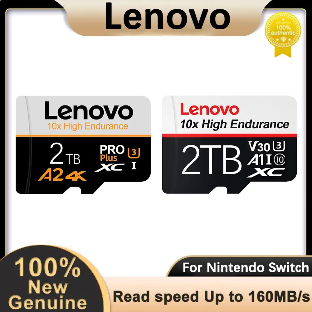 S0a799f1605fa4785969d11bb58fd98eaT Lenovo 2TB Micro TF SD Card 1TB High Speed Memory Card 128GB Flash Class 10 SD Card 256GB 512GB TF Flash Card For Phone Drone
