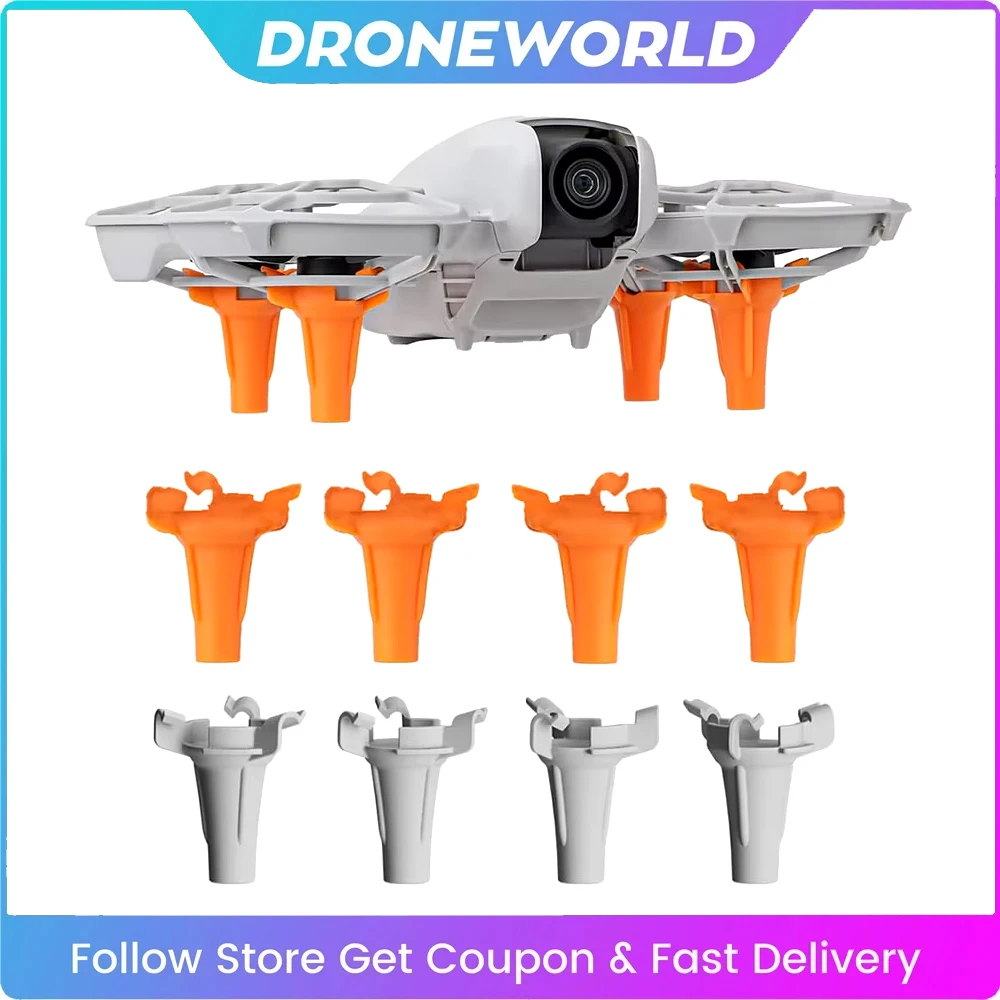 For DJI NEO Landing Gear Heightened Enhancement Tripod Support Leg Protector for DJI Neo Legs Extender Sunnylife Accessories