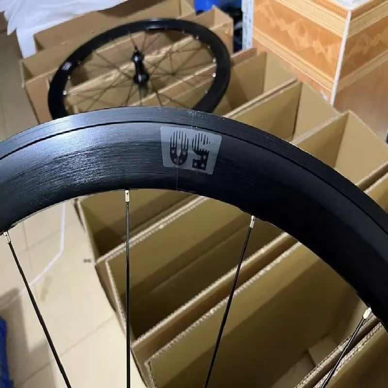 Rujixu-Aluminium合金ロードバイクホイールセット、700C High30