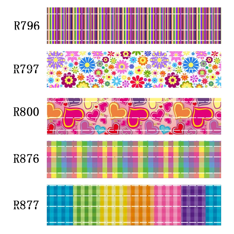 

50 ярдов, репсовый рисунок, 7/8 дюймов, 1 дюйм, 1,5 дюйма, 2 дюйма, 3 дюйма, печатная фотолента, ремесленный материал R2801