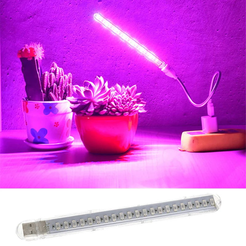 5V LED Grow Light USB Full Spectrum Red & Blue Phyto Grow Lamp 21 leds Indoor Phytolamp for Plants Flowers Seedling Greenhouse led grow light grow light