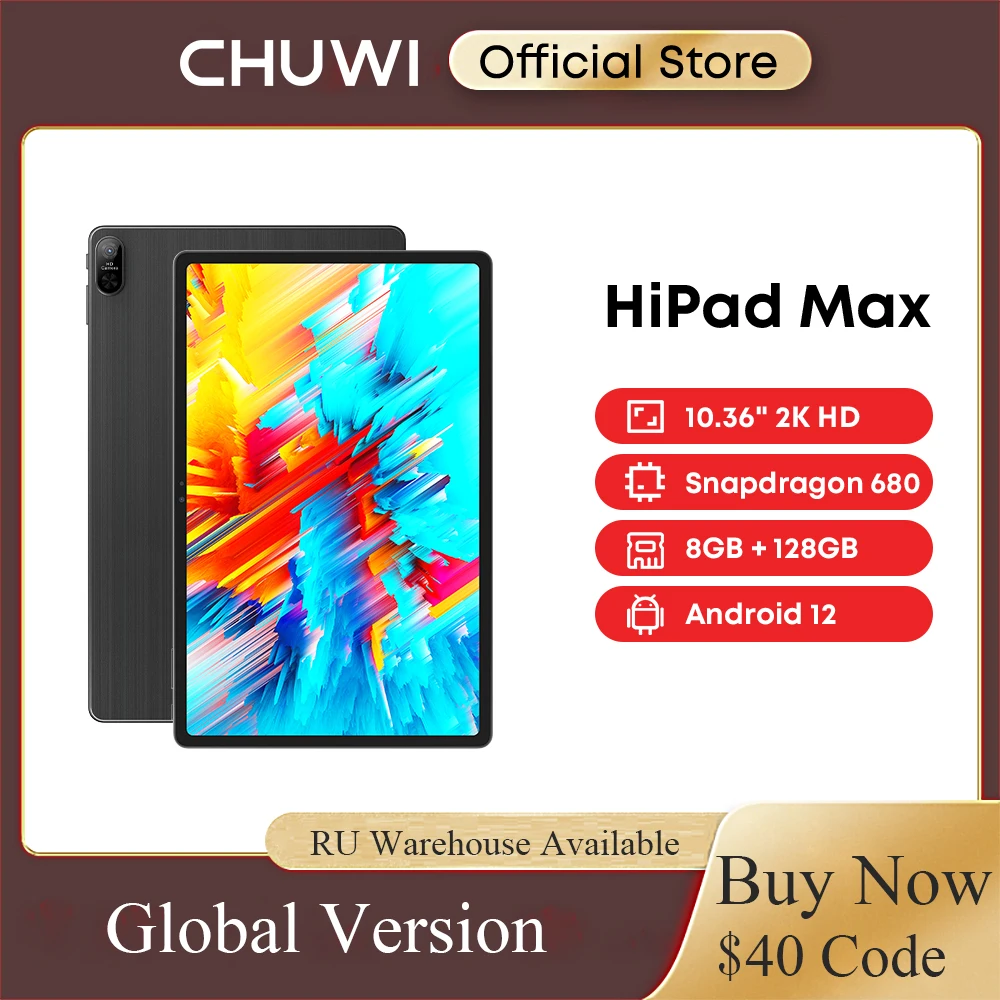 CHUWI HiPad Max 10.36-inch Fullview Display Snapdragon 680 Octa-core ...