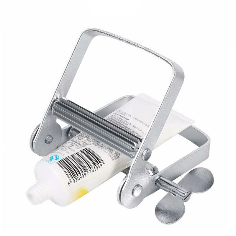 1pcs Tube Squeezer Lazy Toothpaste Dispenser Metal Squeezing Tools Hair Color Dye Cosmetic Paint Squeezer Tube Wringer 6