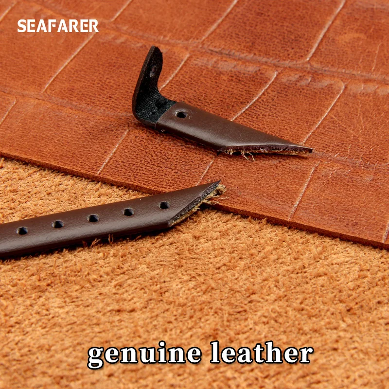 High-Quality Genuine Leather 8mm Women's Watch Strap Bracelet