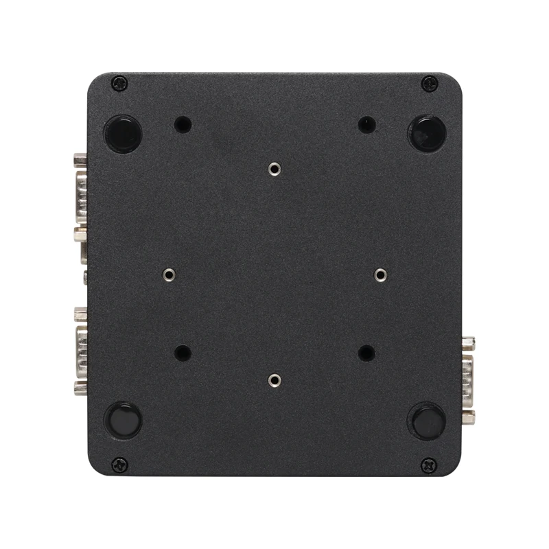 Fanless Industrial mini pc with 1xDDR4 2xGbE LAN 4xCOM RS232/RS485 4xUSB3.2 2xUSB2.0 Inter Celeron N5100 support WIN10 LINUX 5