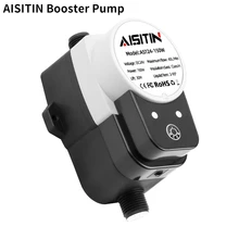 

AISITIN Booster Pump for Low Water Pressure Water Pump 24V 180W Auto Pressure Controller Household Water Heater Boost for Home
