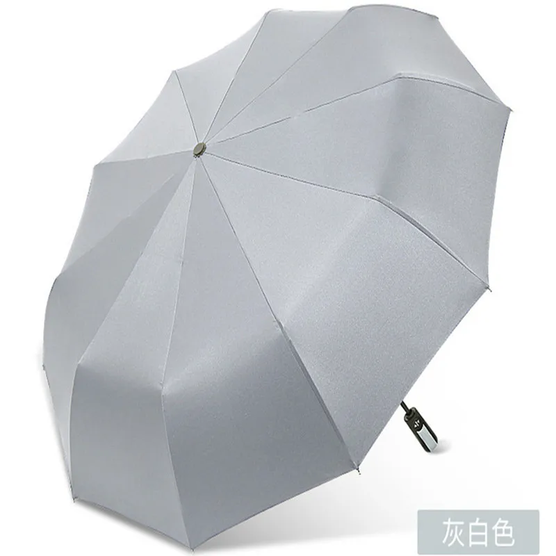 

Windproof Umbrella Fully Automatic Rain Men Women Man 10Ribs Business Parasol Women's Folding Umbrellas Rain And Sun Uv Rain