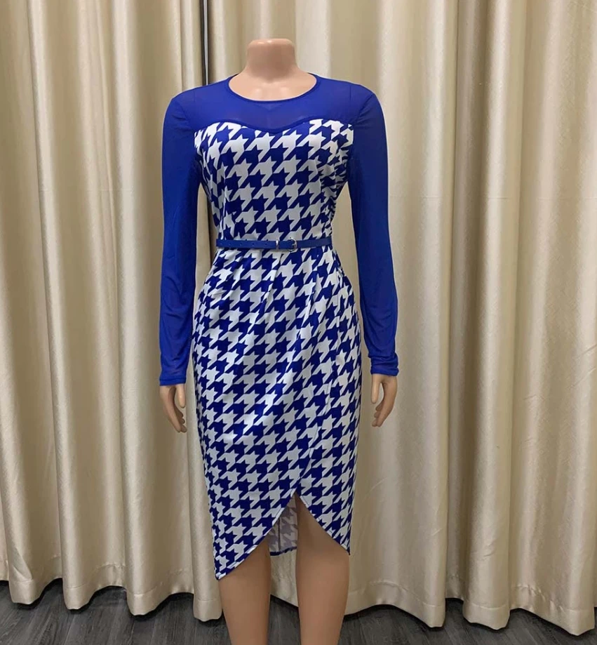 Рисунок 4 - Платье женское Сетчатое с длинным рукавом