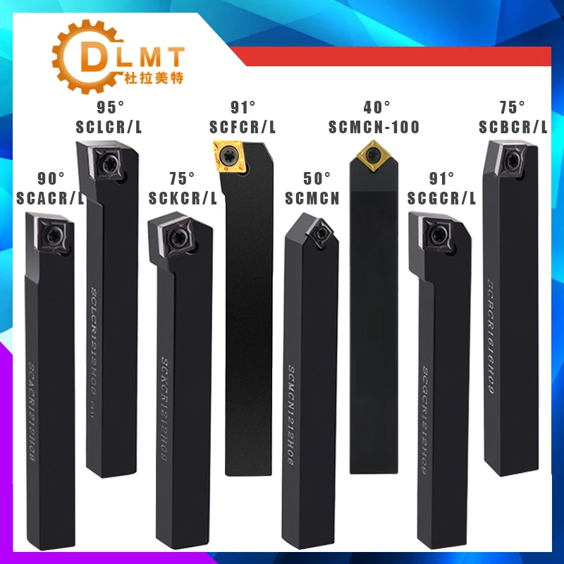 SCLCR1010 1212 1616 SCKCR SCFCR SCMCN SCGCR SCBCR SCACR Degrees External Turning Tool Holder For Used on CNC Lathe Machine lathe tool holder tool holder lathe tool