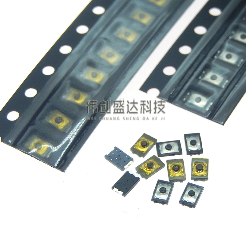 Push Button Switch Tactile Button Caps 20/50/100pcs 2x3x0.6 U Tactile Push Button Switch Tact 4 Pin Micro Switch SMD Mini Thin Thin Film Key Light Touch