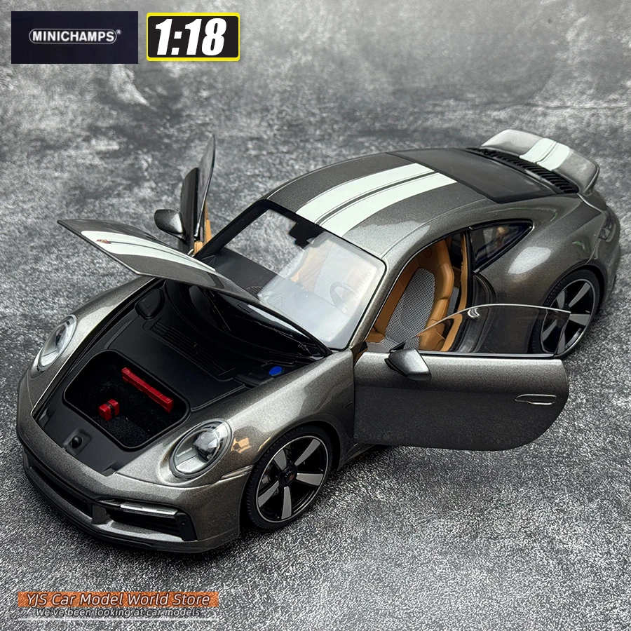 ミニチャンプス ダイキャストモデル 1/18 ポルシェ 911 (992) スポーツ