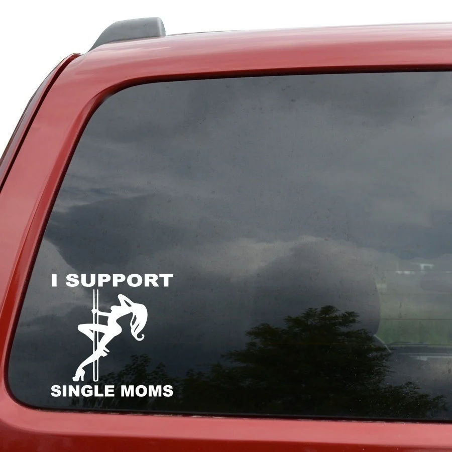 

jpcti support single momsCar stickers off road diesel vehicle motorcycle external accessories decoration car fun Decal PVC