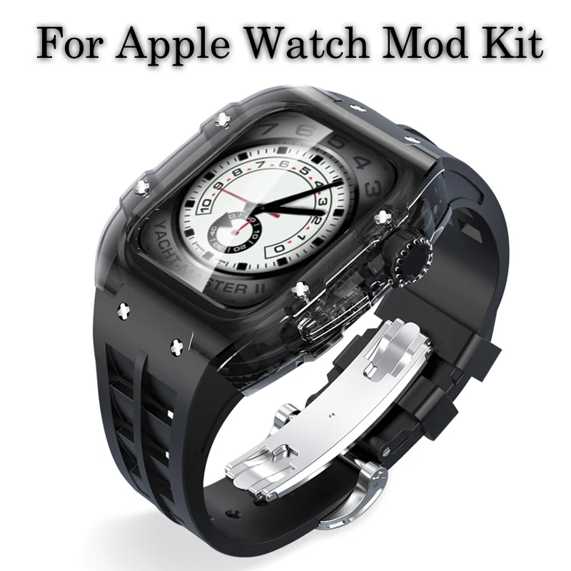 LuxuryModificationTransparentModKitCaseforAppleWatchUltra49mm