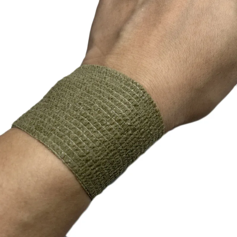 Elastic Self Adhesive Bandage for Finger Wrist Ankle Breathable Sport Fixer Tape Medical Camouflage Wrap Pet Animal