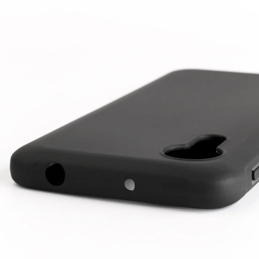 Matte Black Soft TPU Silicone Case – Premium Back Cover for Samsung Galaxy Xcover 7