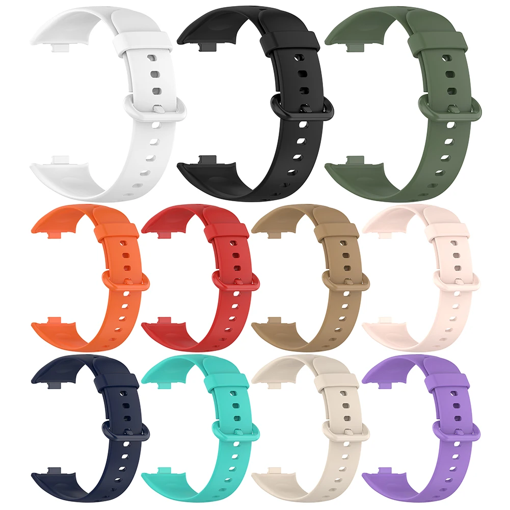 

Silicone Strap Quick Release Watch Bands Soft Colorful Wrist Watch Band Strap for Redmi Watch 4/Xiaomi Band 8 Pro Smart Watch