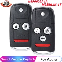 กุญแจรีโมทรถยนต์อัจฉริยะ KEYECU OUCG8D-439H-A N5F0602A1A MLBHLIK-1T สำหรับ Acura MDX RDX TL TSX ZDX ปี 2009 2010 2011 2012 ความถี่ 313.8MHz