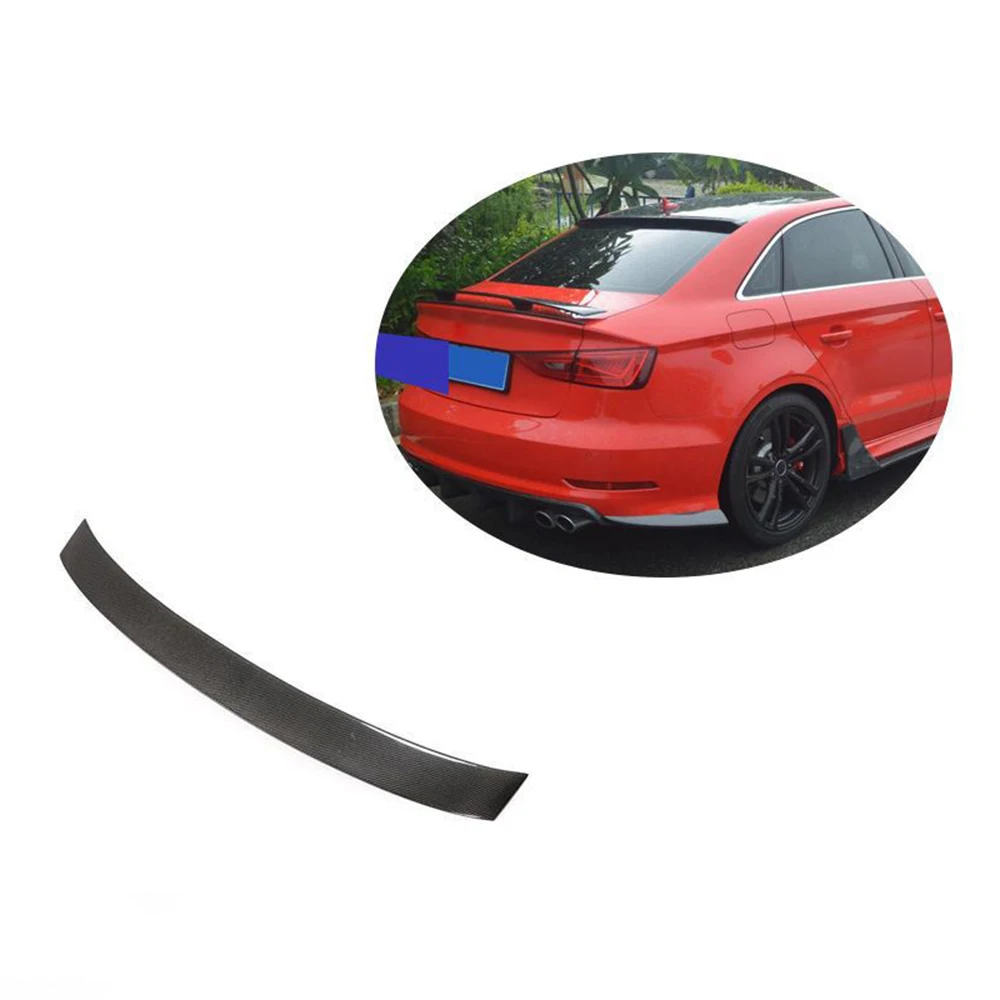 Tuning Per Auto Sull'Ala Dello Spoiler Del Bagagliaio Posteriore In Fibra Di Carbonio A3 Rs3 Adatta Per Audi A3 Rs3 2014-2019