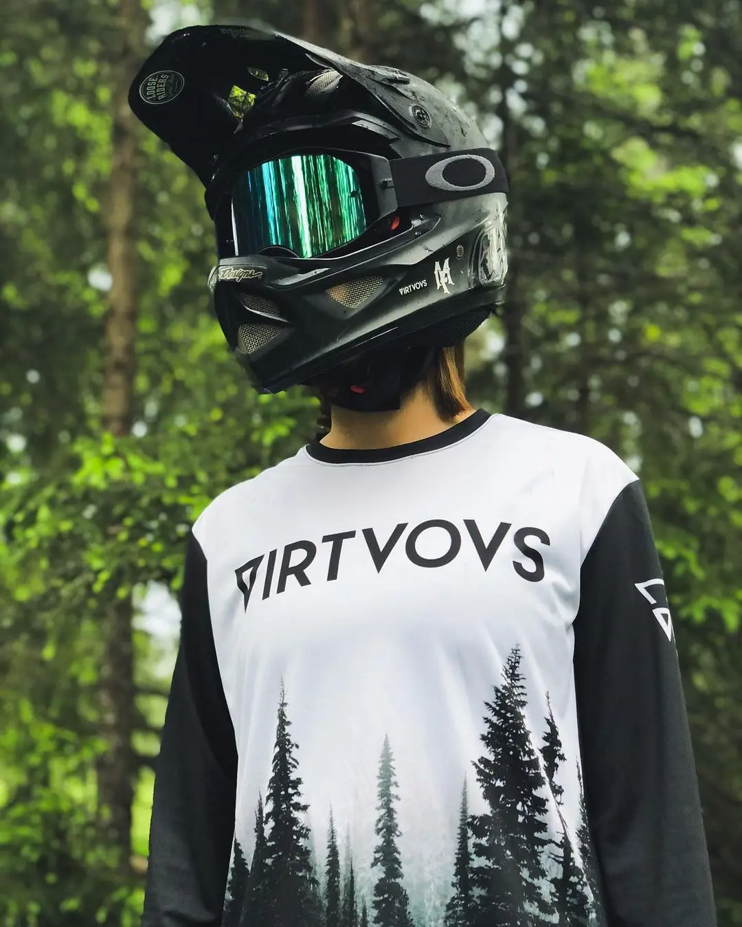 thumbnail image 1 of 2023 Virtuous Vrts Cruz Mtb Motocross Jersey Bicicleta Bmx Bicicleta de montaña Carreras de resistencia Descenso Ciclismo Camiseta Dh Maillot, 1 of 5