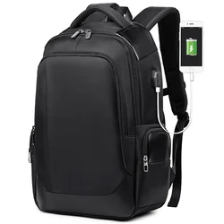Casual Retro Backpack Casual Usb Men's Backpack Breathable Wear-resistant Business Computer Travel Student Schoolbag