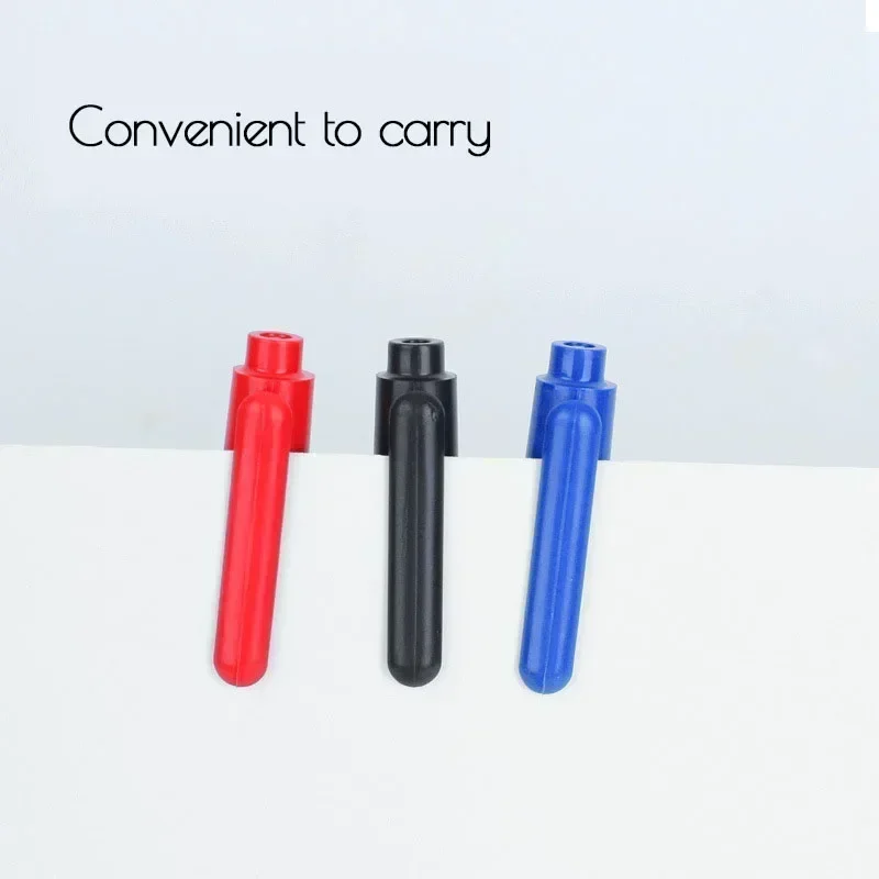 5/10 Pcs Twin Tip Permanent Marker Black/Blue/Red Oil Marker Pen Fine Nid Marker Ink Stationery School & Office Supplies 3