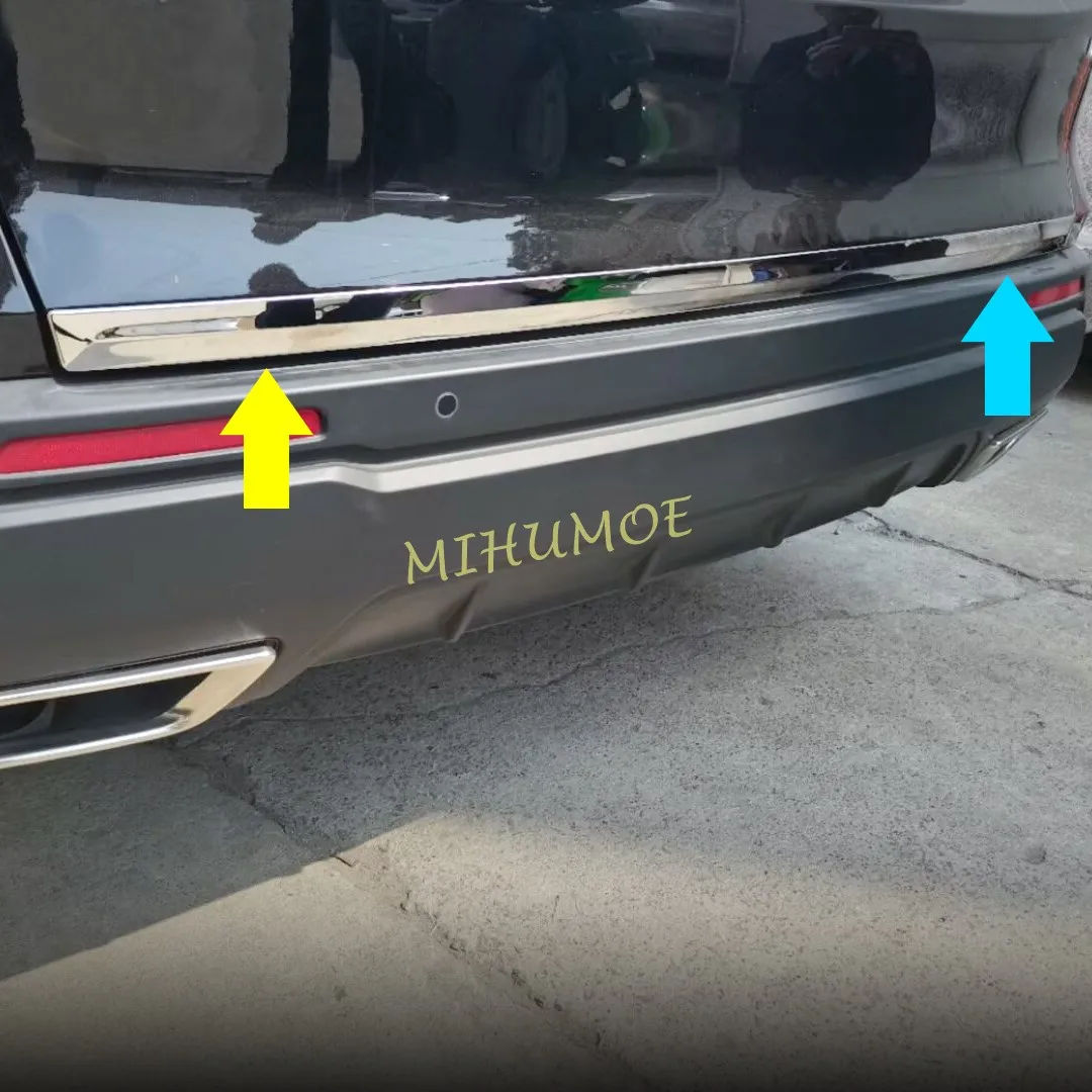혼다 CR-V CRV 2023 2024 스테인레스 스틸 트렁크 테일게이트 몰딩 스트립 트림, 세련된 액세서리