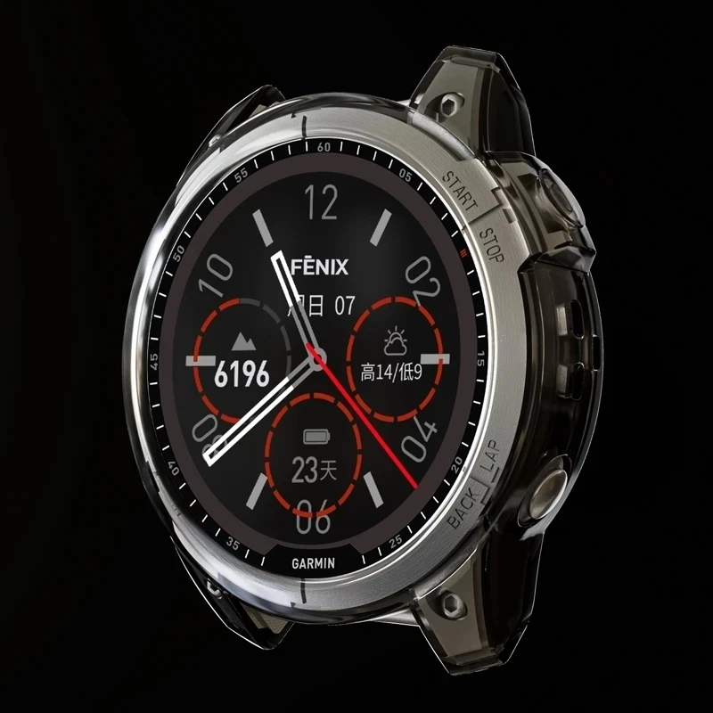 Durable Clear TPU Smart Watch Protective Cover and Band